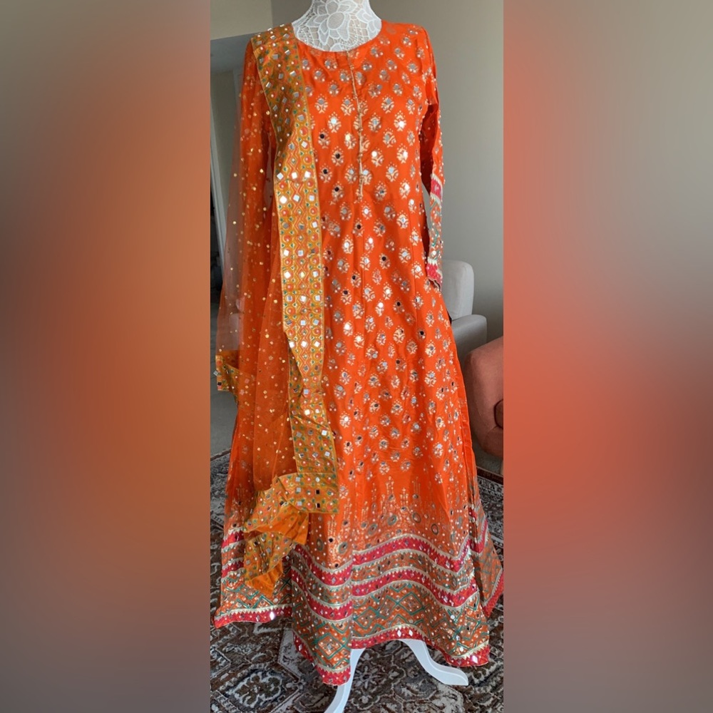 Pakistani long maxi